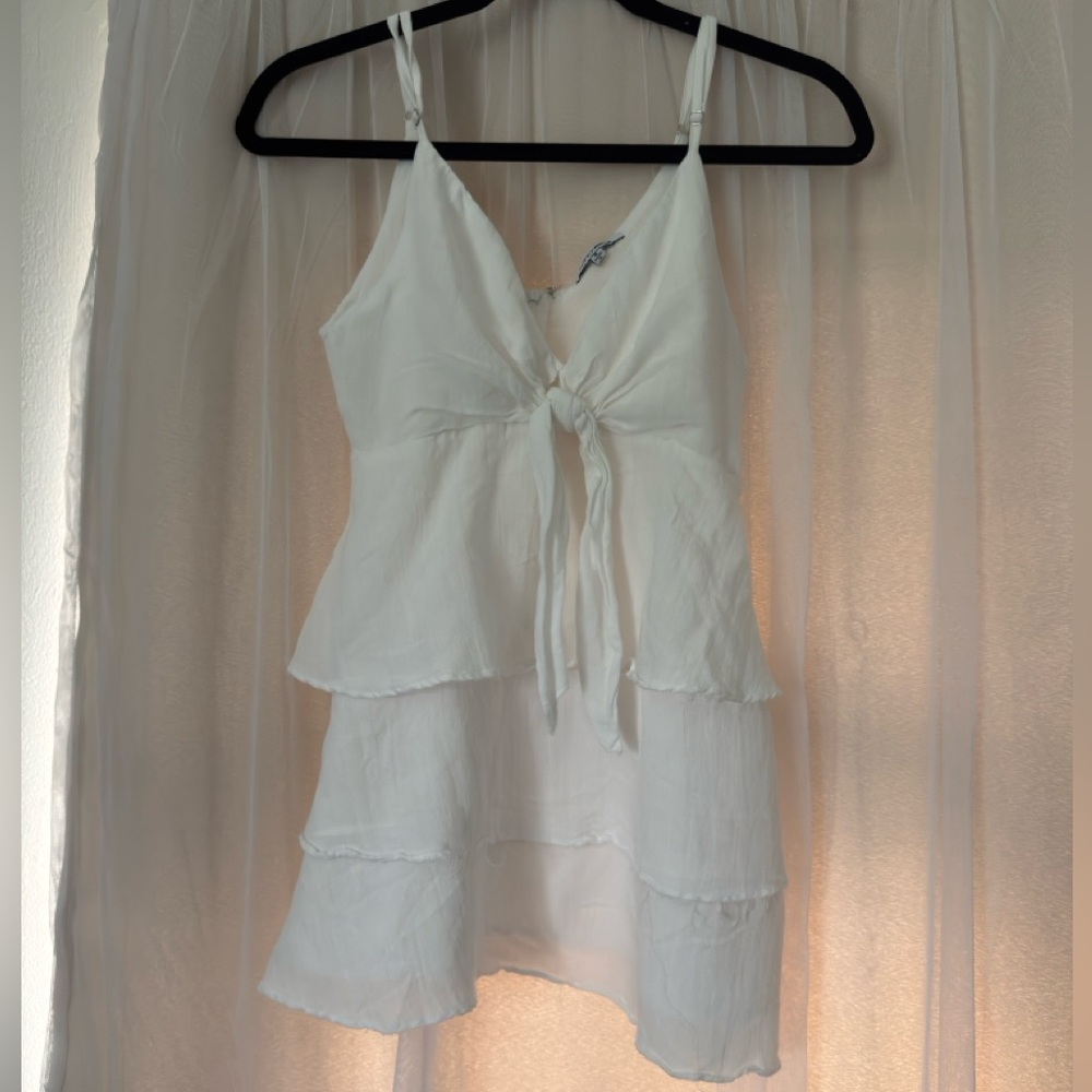 BUNDLE 5/$20 Fashion Nova White Flowy Mini Dress